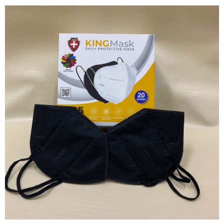 MASKER KINGMASK KN95 NEW EMBOS ISI 20 PCS