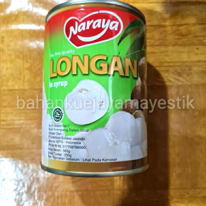 

Gg01Hh Naraya Longan 565 Gram / Buah Kelengkeng Dalam Sirup. Minuman Kaleng Ds01Gkk