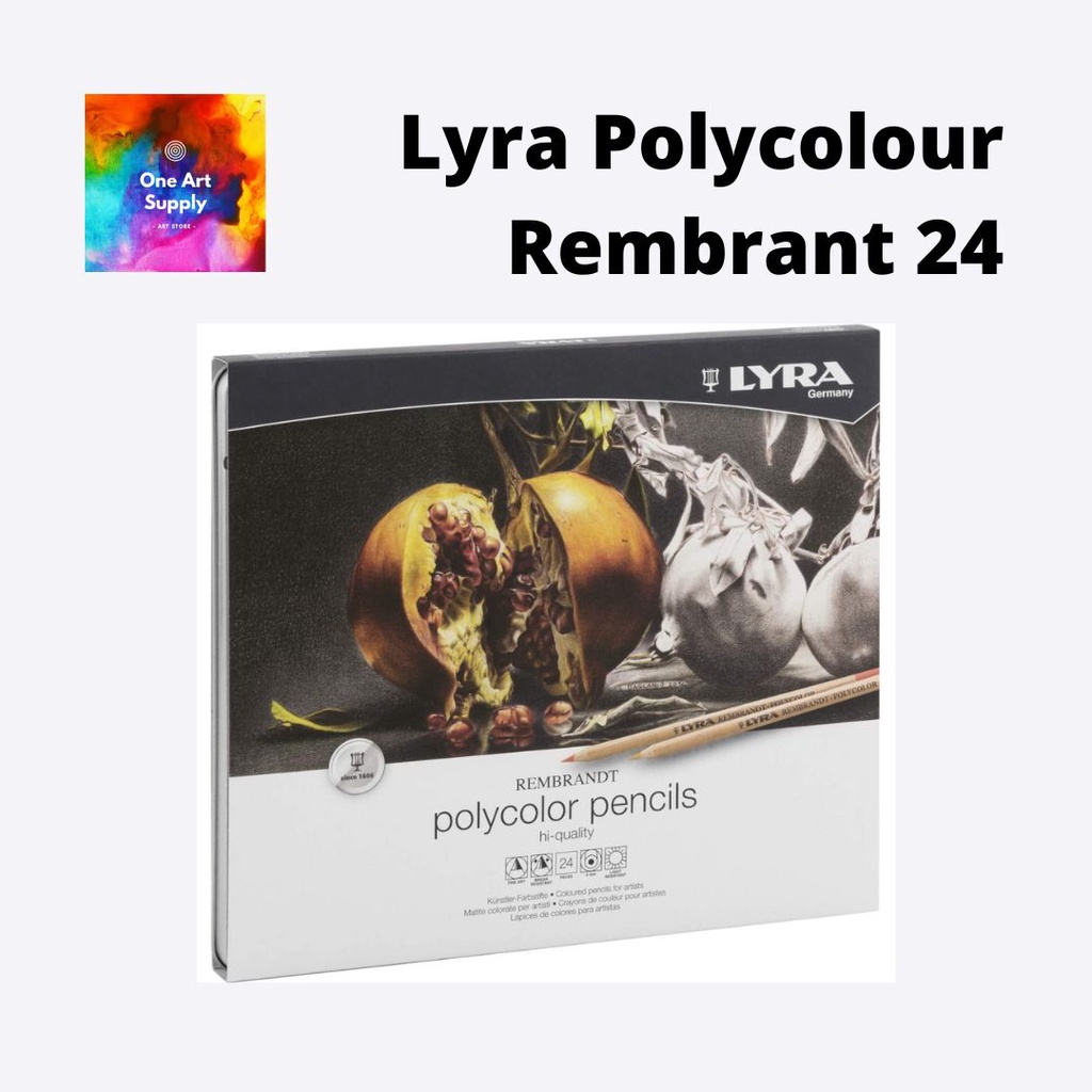 

Lyra Polycolour Rembrant 24 warna