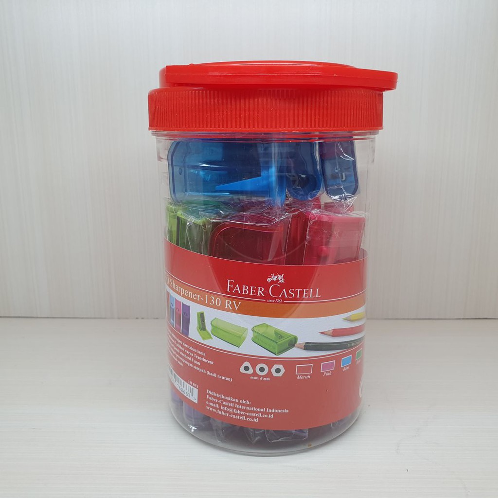 

FABER CASTELL Serutan Sleper Tangan Sharpener 130 Rv