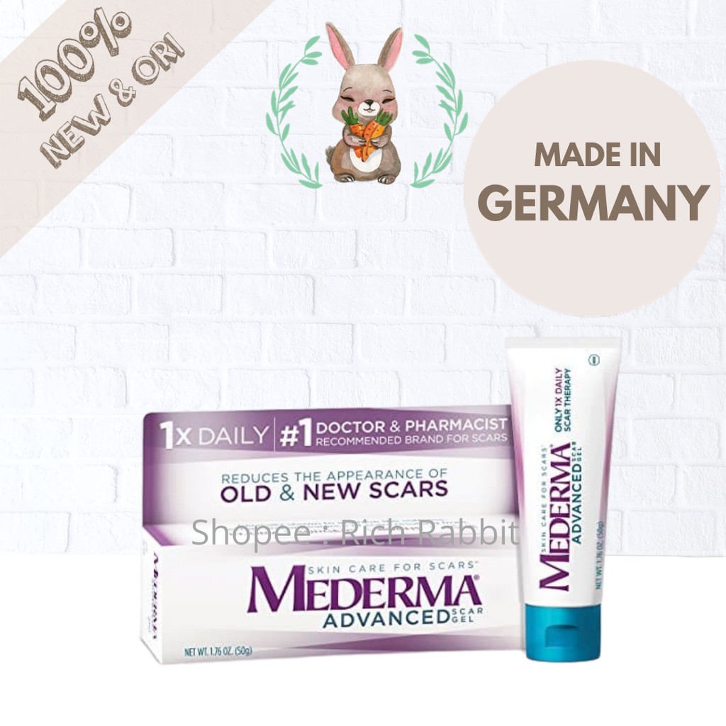 Mederma Advanced Scar Gel Penghilang Bekas Luka Original USA 20 GRAM