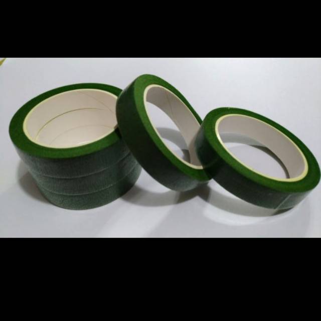 Flower Tape / Selotip Daun 10 Yard (per Roll)