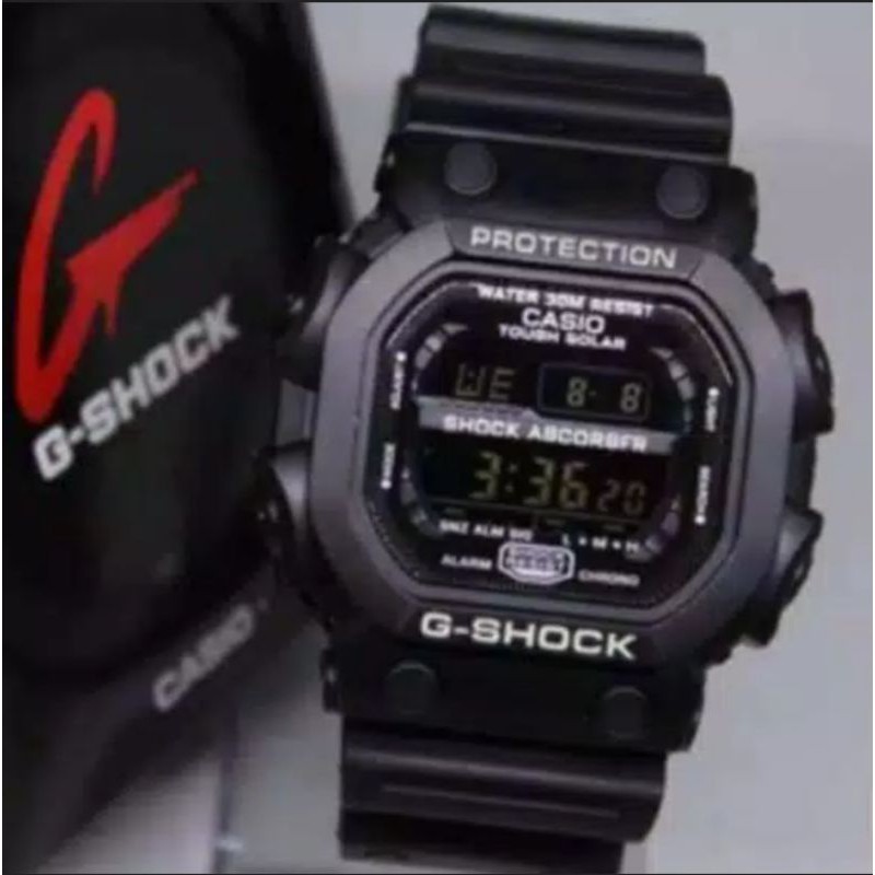 jam tangan Casio G-Shock DW 5600 BB jam tangan pria