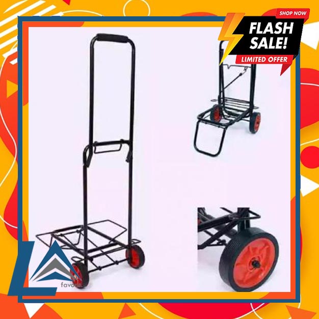 (LA FAVORITE).Troli Lipat Kaki Karet Serbaguna - Troli Galon / Troli Koper / Troli Tas / Troli Baran
