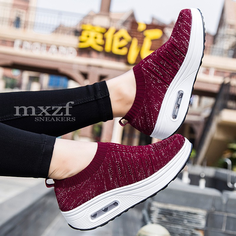  Sepatu  Wanita  Santai Sneakers  Original Air Cushion Lembut 