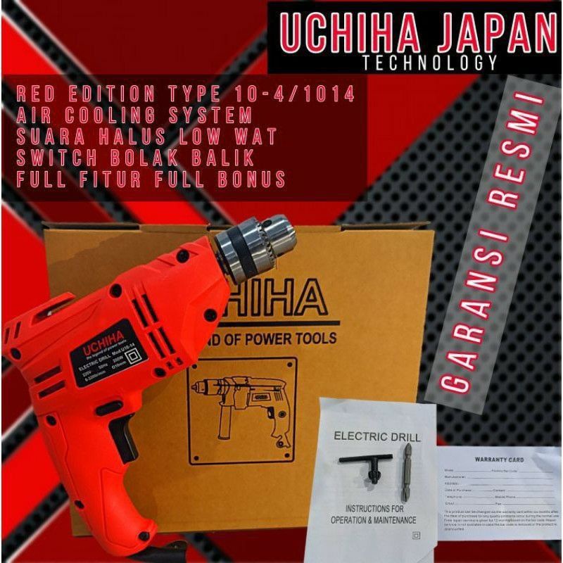 promoBor Drill 10mm Uchiha type 10-14 cocok untuk kerja bengkel,japan technology import ORI