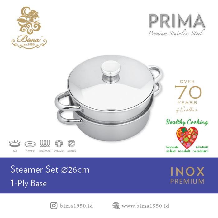 Bima Prima Steamer set 26cm