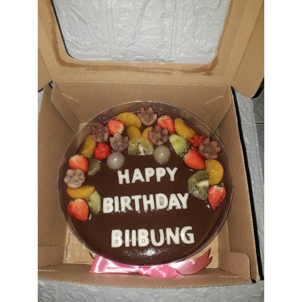 

puding tart / pudding ulang tahun