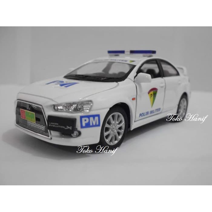 Diecast Miniatur Replika Mobil Polisi Militer IndonesiaMN205