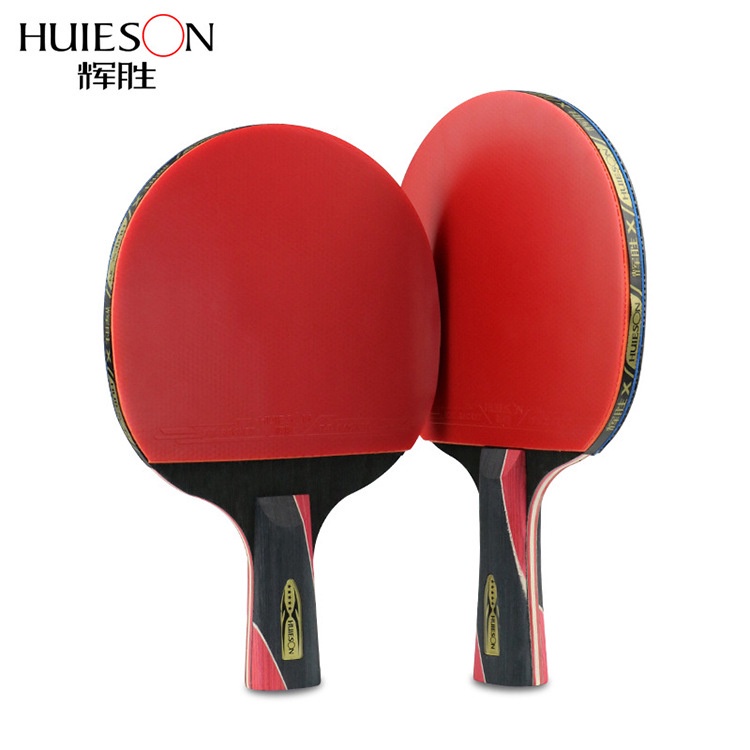 Huieson Raket Tenis Meja / Ping Pong 5 Bintang Bahan Carbon Fiber 9.8