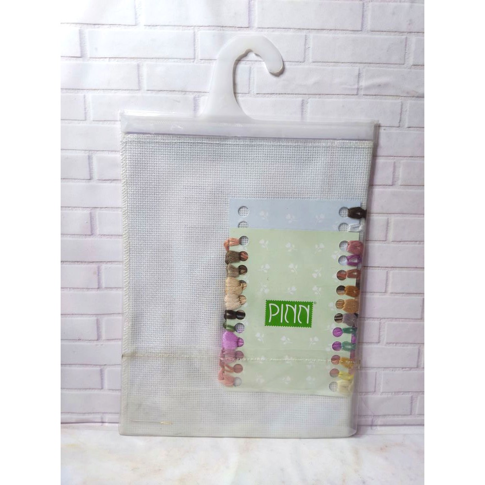 Paket DIY Craft Sulam Kristik Strimin Ori PINN 34-F Anak Perempuan Girl Kucing