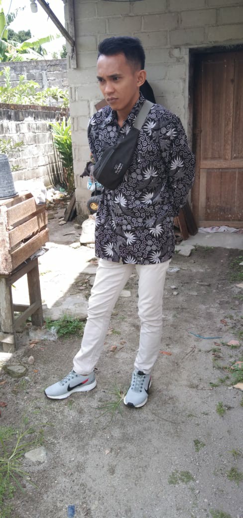 Wou Batik Couple Savana Ruffle Batik Couple Ori Ndoro Jowi Dnt Garansi Termurah - Bs117