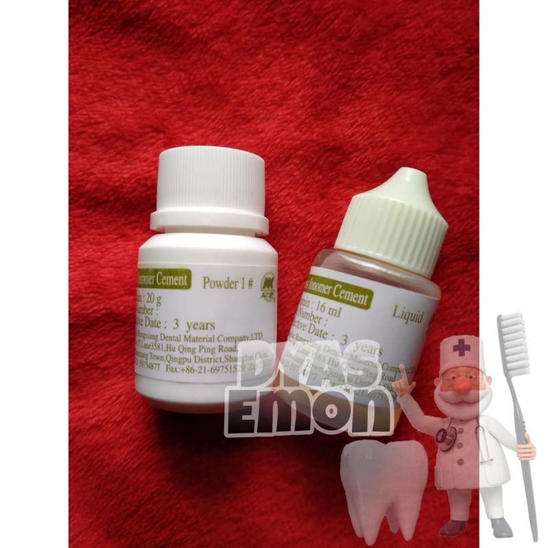 LEM BEHEL GIGI BUBUK BESAR LEM BEHEL GIGI LEM BRACKET BRIKET LEM GIGI PENAMBAL GIGI GIC