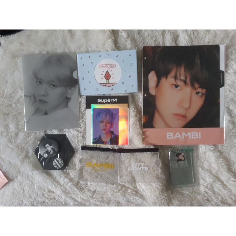 BAEKHYUN MERCH (BIRTHDAY CARD, POSTCARD, STANDEE)
