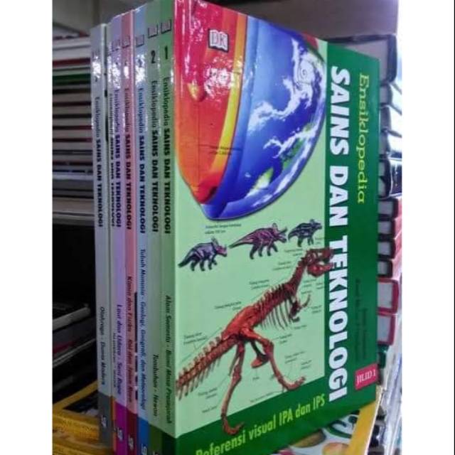 Ensiklopedia sains DK (buku sisa gudang)