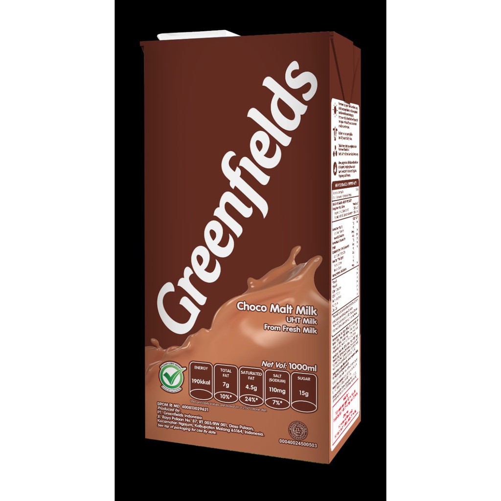 

GREENFIELDS UHT CHOCOMALTS 1000 ML
