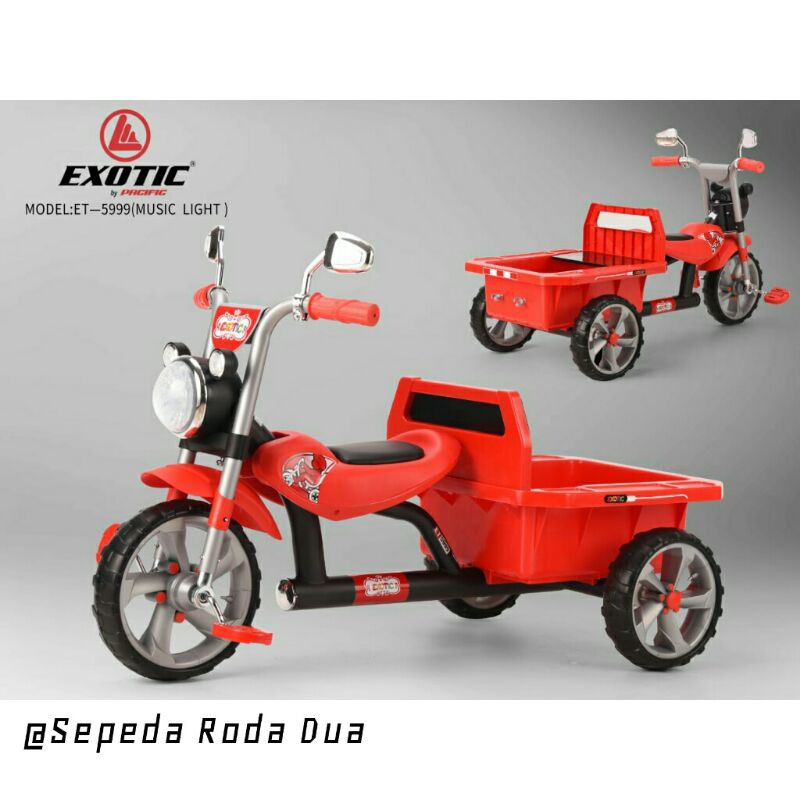 JUAL MURAH  TRICYCLE EXOTIC ET-5999 Tricycle Exotic ET-5999