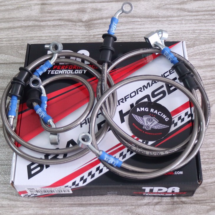 Selang Rem PCX 150 Lokal CBS TDR RACING Depan Belakang