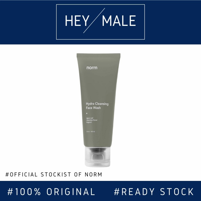 NORM Hydra Cleansing Face Wash