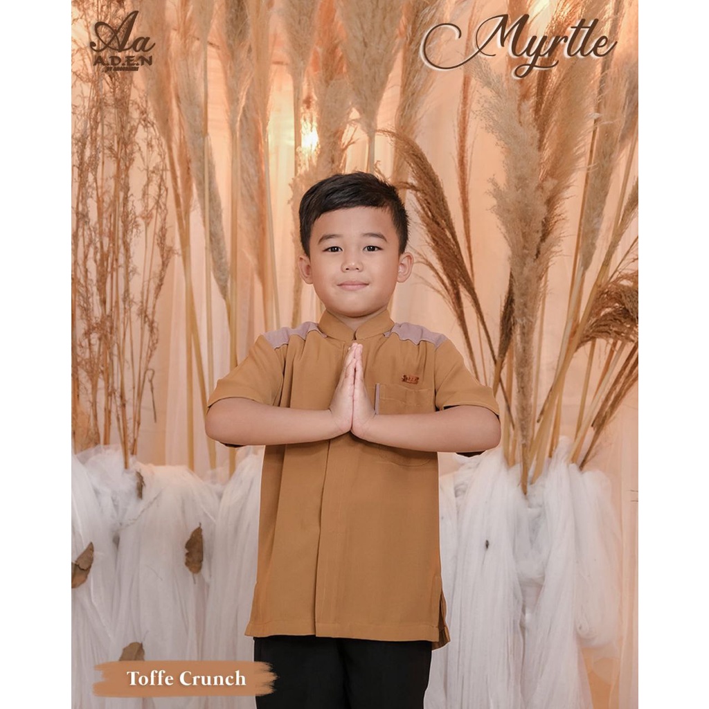Sarimbit lebaran 2022 TERLARIS KOKO ANAK LEBARAN Myrtle by aden hijab mewah Baju koko kekinian coupl
