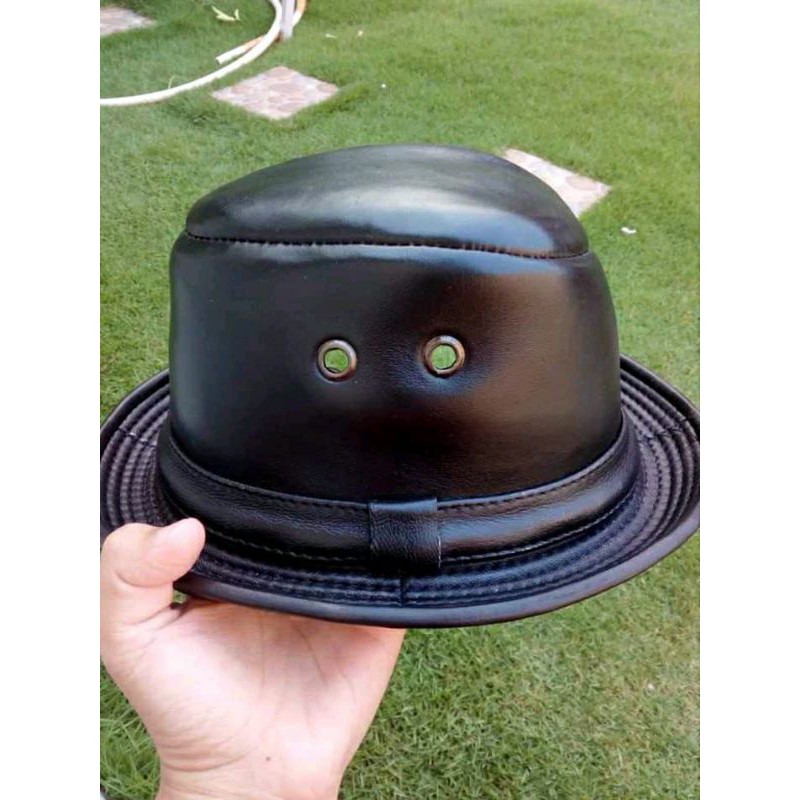 Topi Tompi kulit Asli Laken Made in Garut