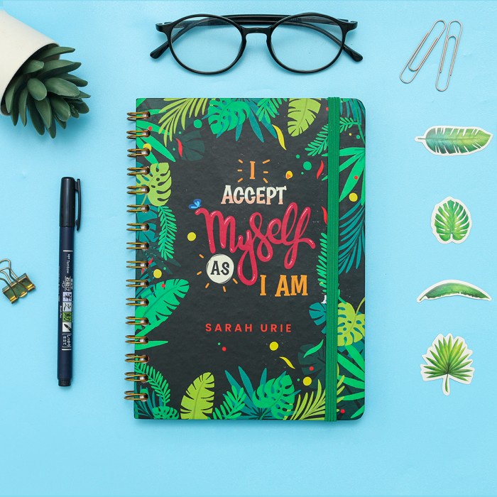 

[RESTOCK] Notebook Spiral #PALM - Notebook Custom - garis