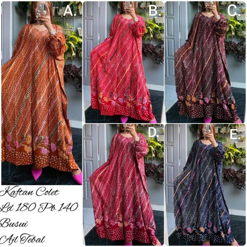 Kaftan Colet Batik / Batik Pekalongan