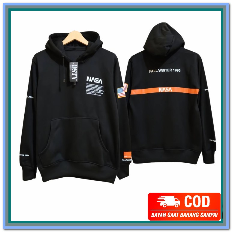 Sweater Pria Deas Off White Beludru Panas Musim Gugur Berkerudung YZ637 Sweater Hoddie Nasa Cowok D