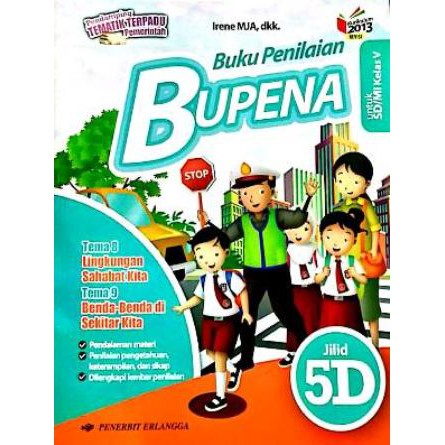 Buku Pelajaran Sd Mi Bupena 5d Buku Penilaian Kelas 5 Kurikulum 2013 New Shopee Indonesia