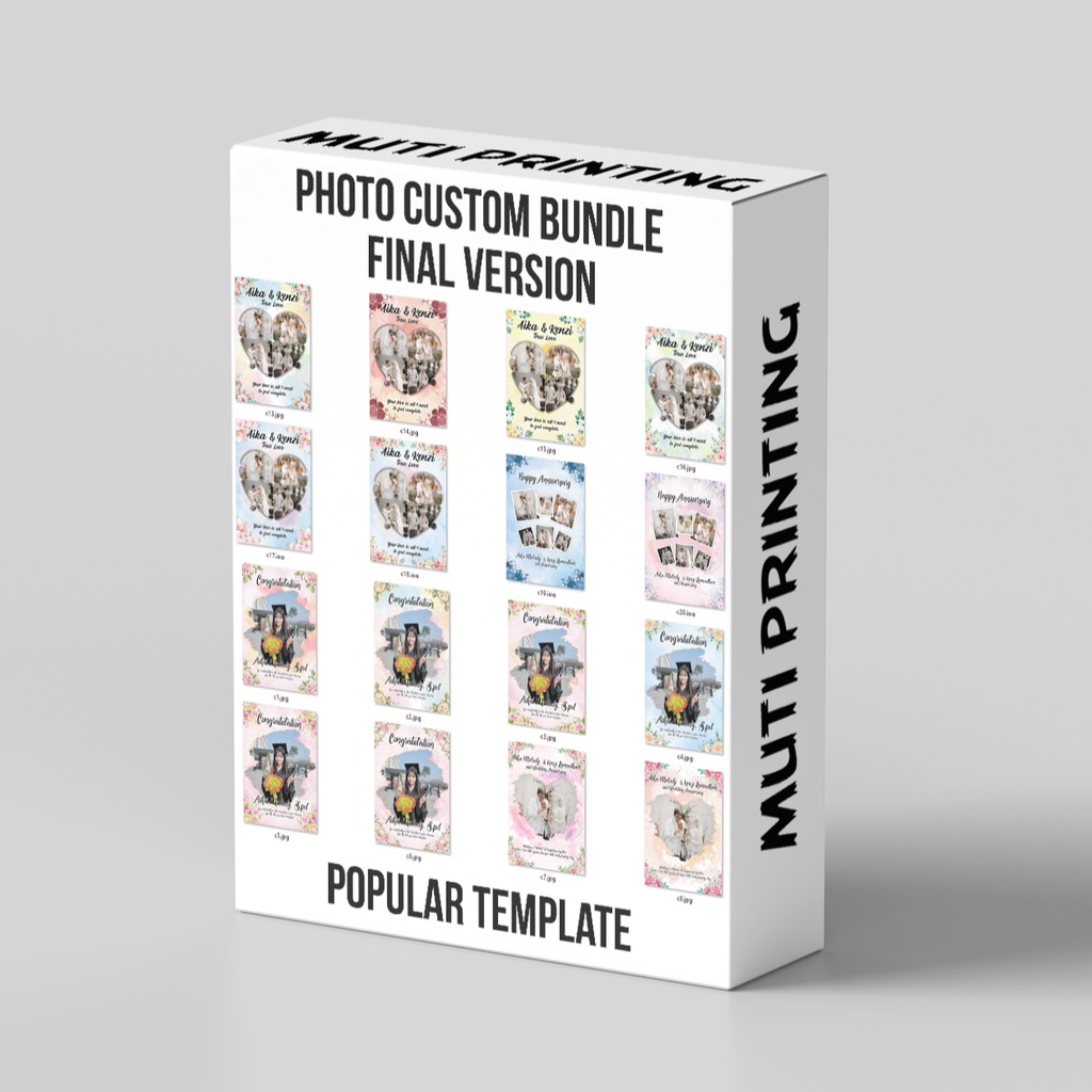 Photo Custom Bundle Full Version - Photoshop &amp; Coreldraw - Business Branding