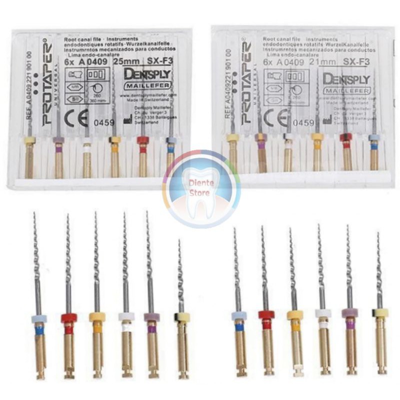 PROTAPER ROTARY SYSTEM ENDOMOTOR NITI FILE SX-F3