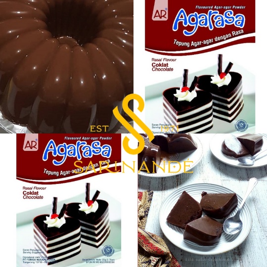 

Agarasa Coklat 22Gr '12 *6