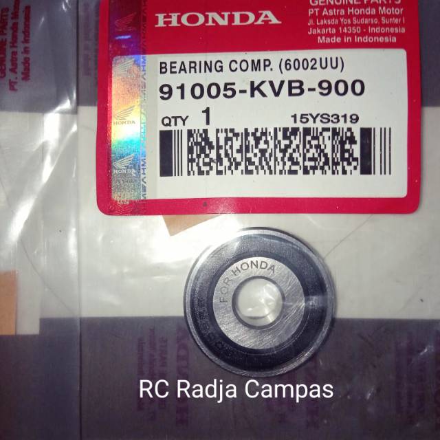 Bering/laher bak CVT Vario110/vario125fi/vario125OLD/beat fi/beat kvy/scoopy fi/karbu