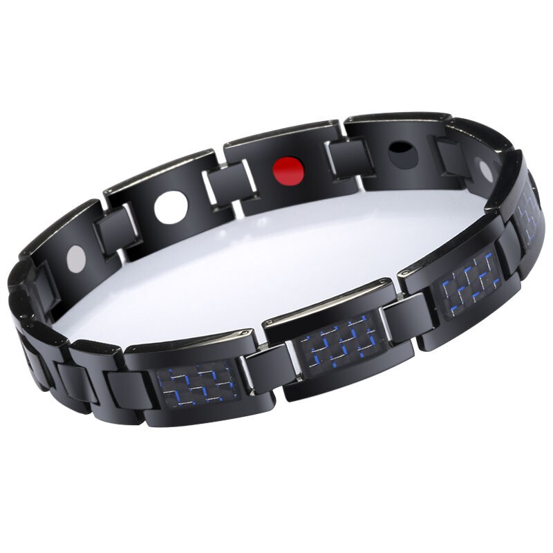 Gelang Baja Karbon Baja Titanium/Gelang Kesehatan Bio Energy Magnetic Gelang Belence-1