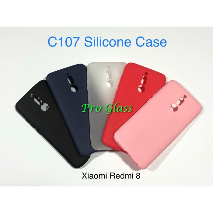 C107 Xiaomi Redmi 8 /  Redmi 8A Colourful Ultrathin Silicone Case / Matte Case