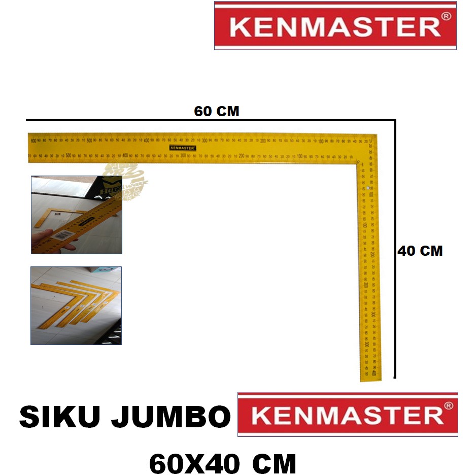 

Penggaris Besi Siku L Tebal Panjang 60-42 CM Penggaris Tukang Kayu WoodWorking Tools