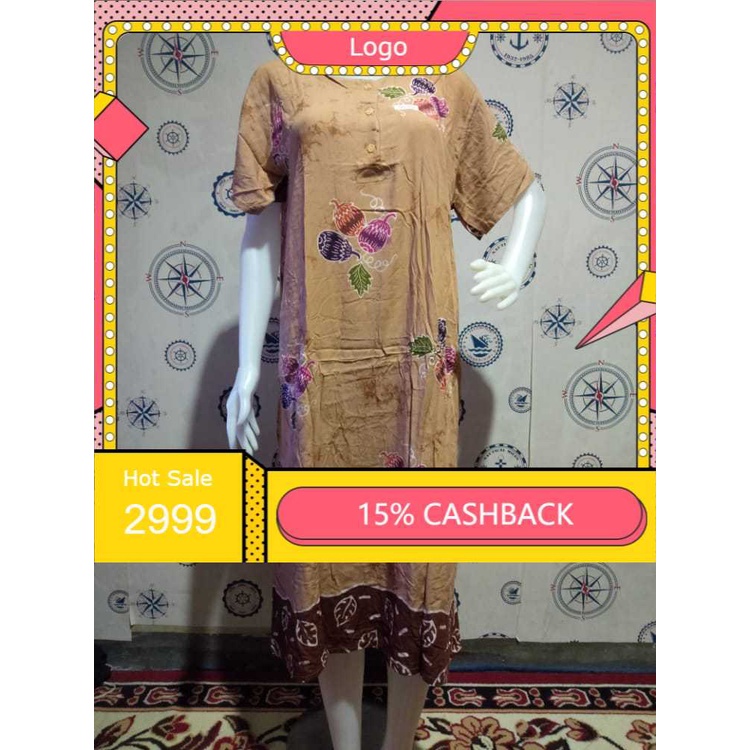 BATIK CAP//DASTER SUNAN ASLI KENCANA UNGU//LABEL HITAM//HIGH QUALITY//MOTIF ACAK