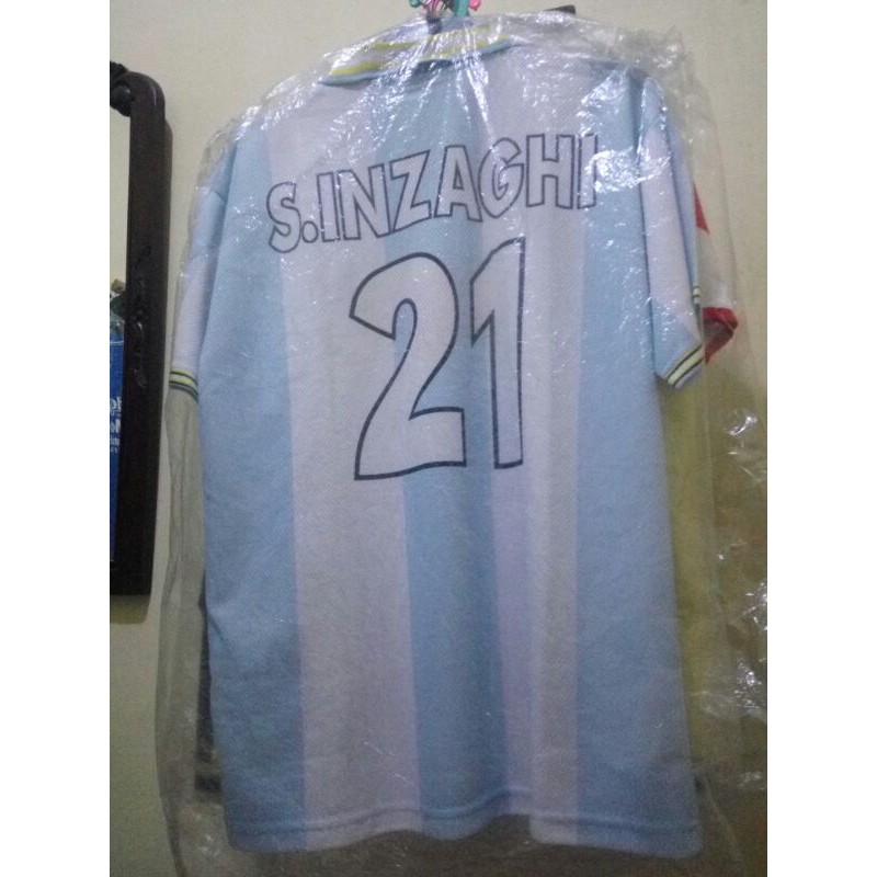 jersey Lazio retro/baju Bola austy murah