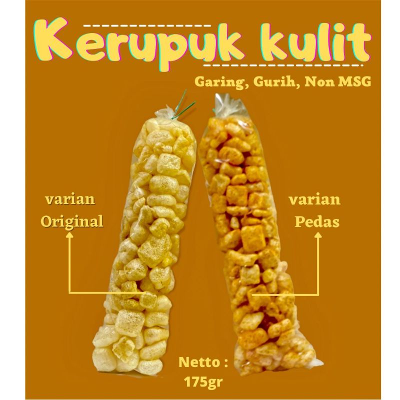 

Snack - Kerupuk Kulit Sapi 1 ball
