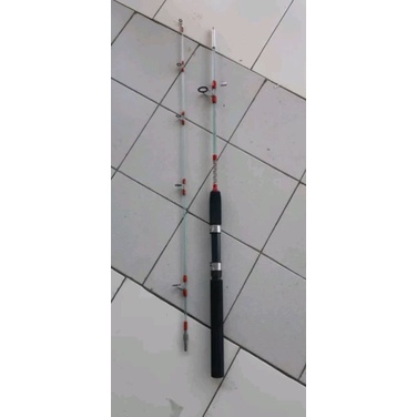 joran fiber transparan catfish suneo 150cm 165cm 180cm