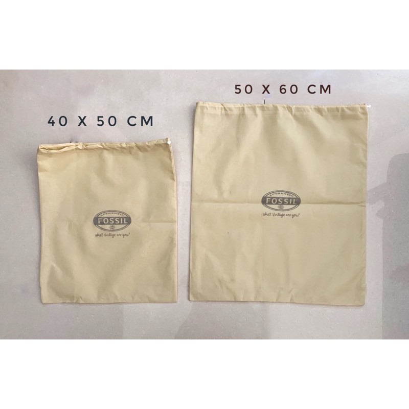 Dustbag tas sablon Fo*sil
