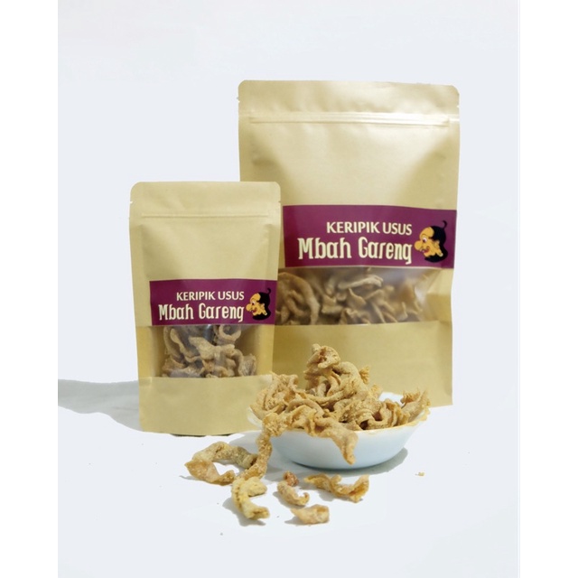 

Keripik Usus Mbah Gareng 100gr Kemasan Premium