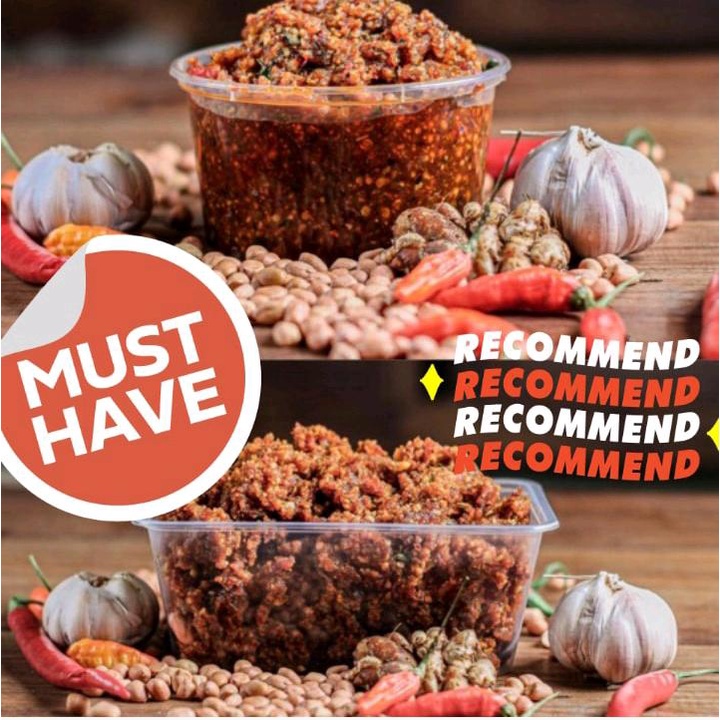 

Sambel pecel JATIM asli Nganjuk 250 gr