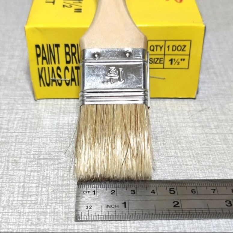 Kuas Cat 1,5 Inchi / Paint Brush / radiator brush