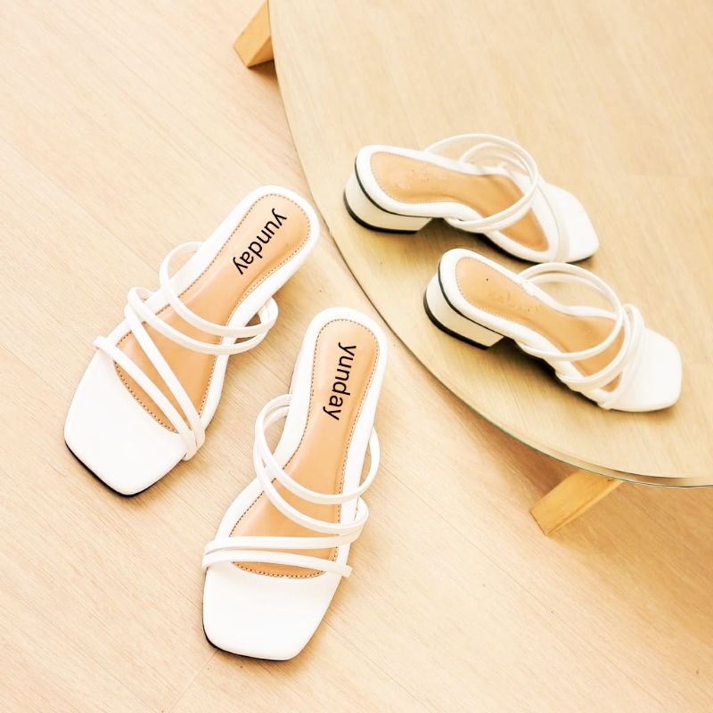 YUNDAY Sandal heels wanita silang tinggi3cm