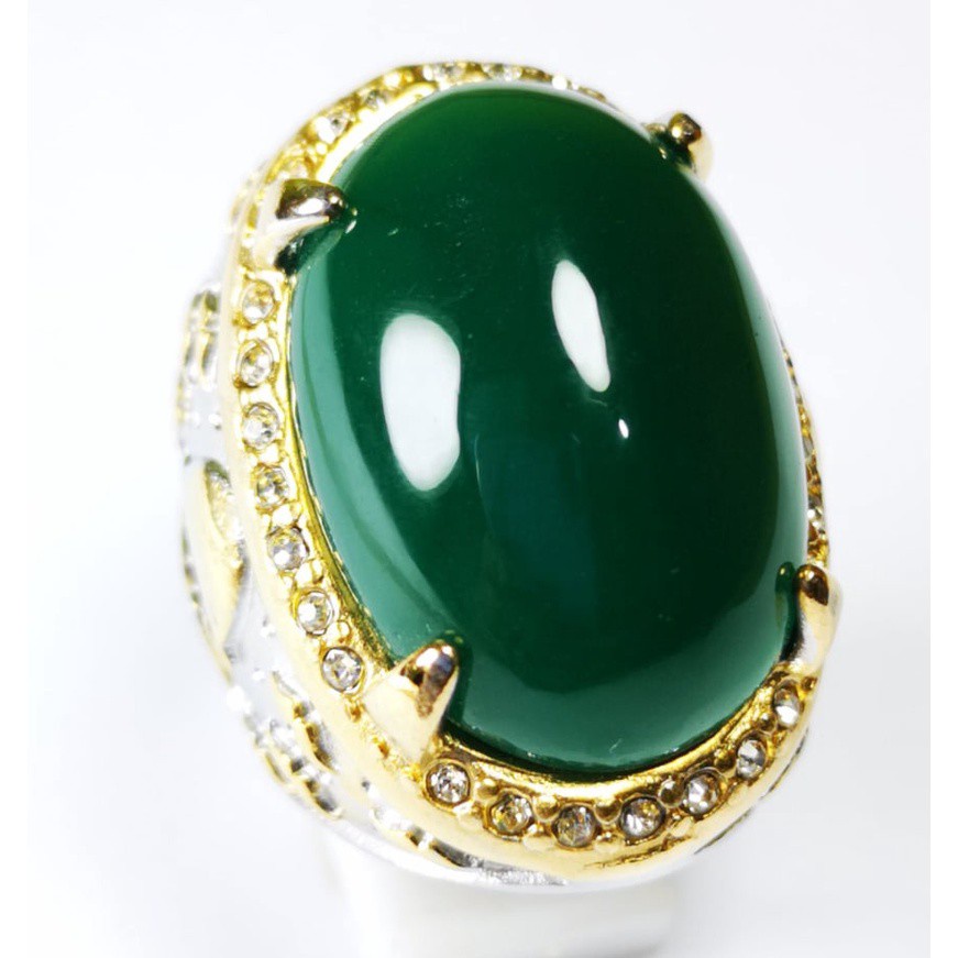 Batu Akik Bacan Cincau Kristal Top Colour Big Size