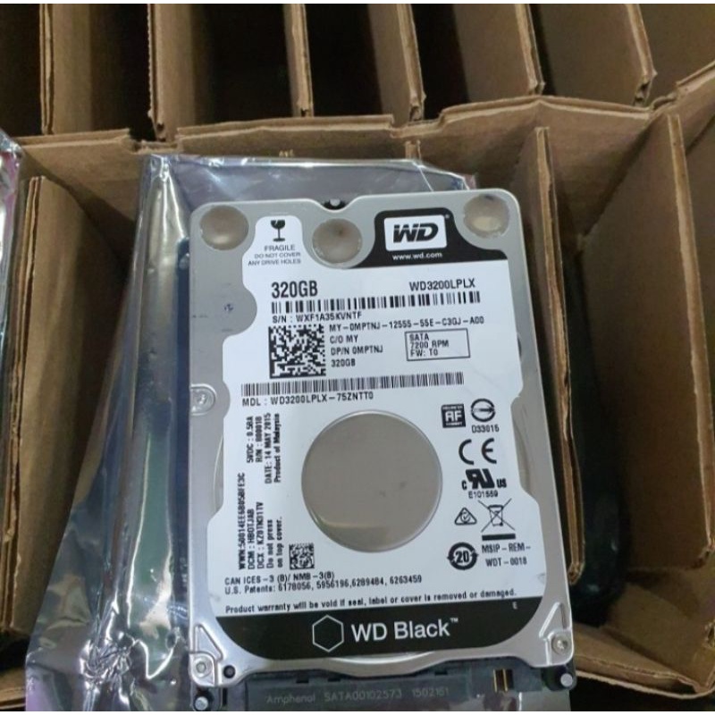 Harddisk WD 320GB Internal Laptop