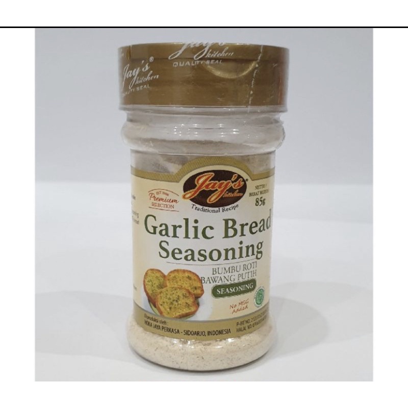 

JAY'S GARLIC BREAD SEASONING 85 GR