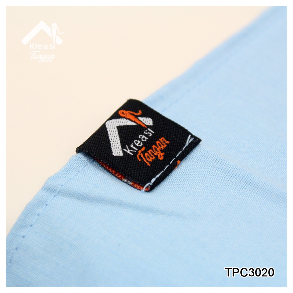 Taplak Meja / Table Runner POLOS  BIRU MUDA Ukuran 105x30 &amp; 150x35 (TPC3020)