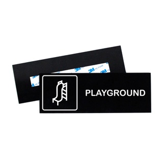 Promo signage playground - papan akrilik - area bermain anak - playground sign board Diskon #0